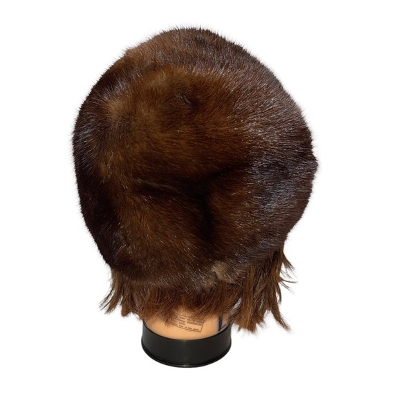 Vintage Mink Natural Fur Hat main image 3